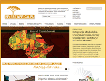 Tablet Screenshot of investafrica.pl